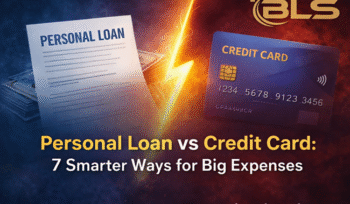 personal loan or a credit card