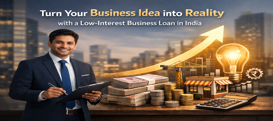 Low-Interest Business Loan in India