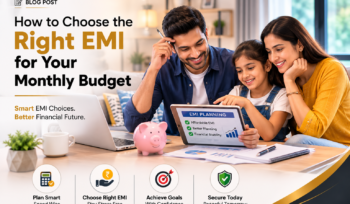Family planning monthly budget before selecting the right loan EMI