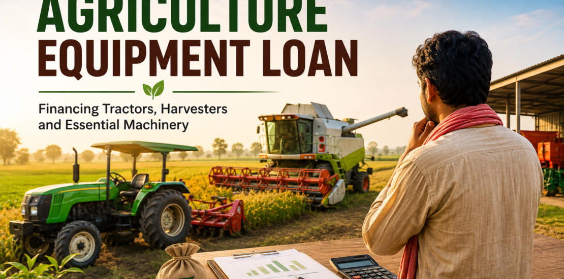 Agriculture Equipment Loan for Tractors and Farm Machinery