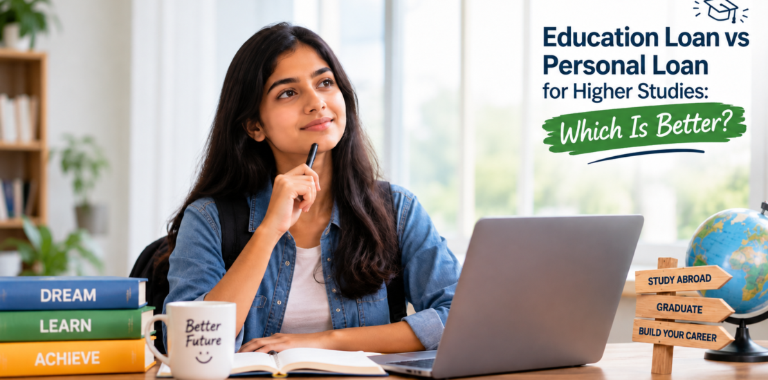 Education Loan vs Personal Loan for Higher Studies