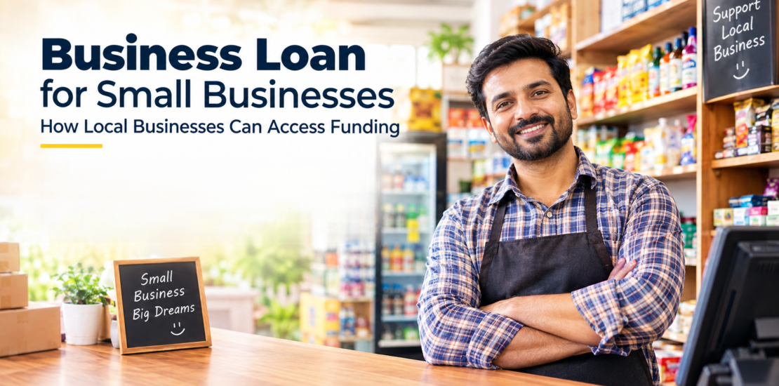 Business Loan for Small Businesses and local business owners